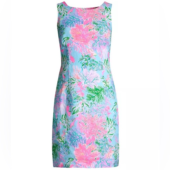 NWT 🌸 LILY PULITZER Linen Shift Dress - Picture 6 of 12